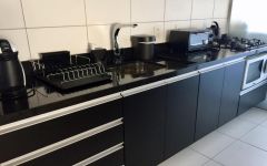 Cozinha em Granito Preto São Gabriel